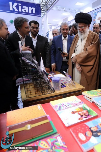 (تصاویر) بازدید رهبر انقلاب از نمایشگاه کالای ایرانی