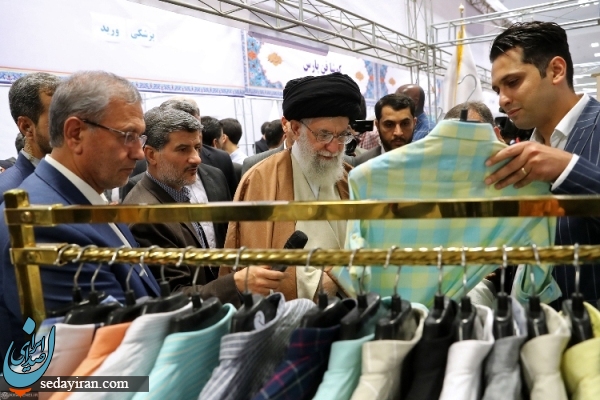 (تصاویر) بازدید رهبر انقلاب از نمایشگاه کالای ایرانی