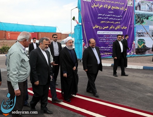 (تصاویر) روحانی در مشهد (تصاویر) روحانی در مشهد
