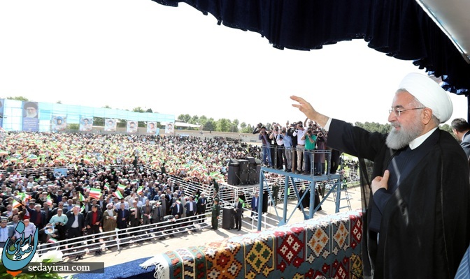 (تصاویر) روحانی در مشهد (تصاویر) روحانی در مشهد