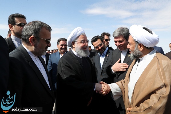 (تصاویر) روحانی در مشهد (تصاویر) روحانی در مشهد