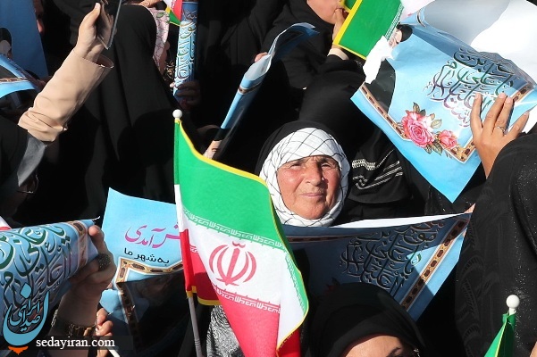(تصاویر) روحانی در مشهد (تصاویر) روحانی در مشهد