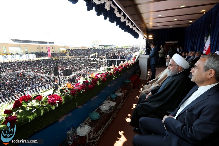 (تصاویر) روحانی در تبریز