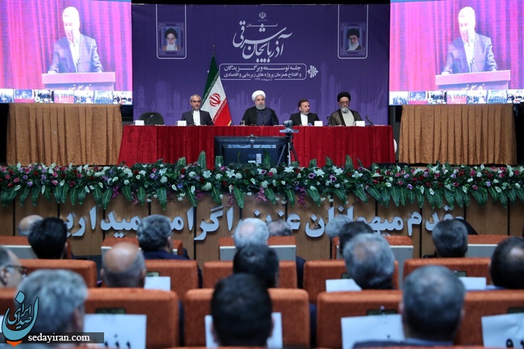 (تصاویر) روحانی در تبریز