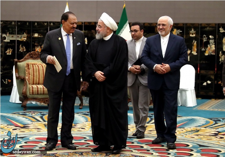(تصاویر) دیدار روحانی با رئیس جمهور پاکستان در چین