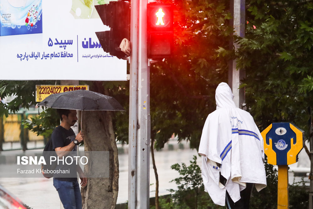 (تصاویر) خسارت طوفان در تهران