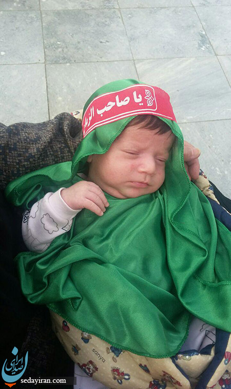 (تصاویر) مراسم شیرخوارگان حسینی در حرم رضوی