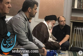 عکس/ پسر مقام رهبری در مراسم عزاداری