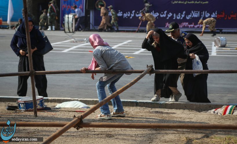 حمله تروریستی به مراسم بزرگداشت هفته دفاع مقدس در اهواز
