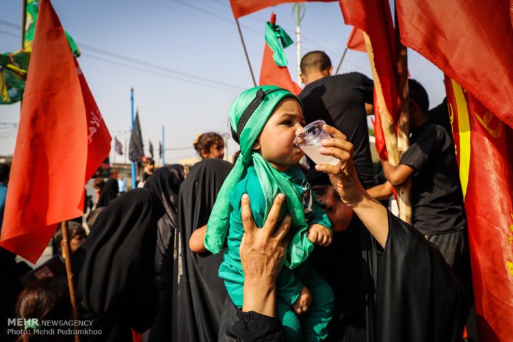(تصاویر) پیاده روی اربعین
