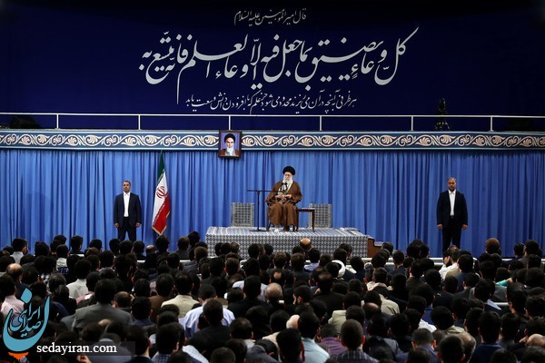 (تصاویر) دیدار نخبگان با رهب انقلاب
