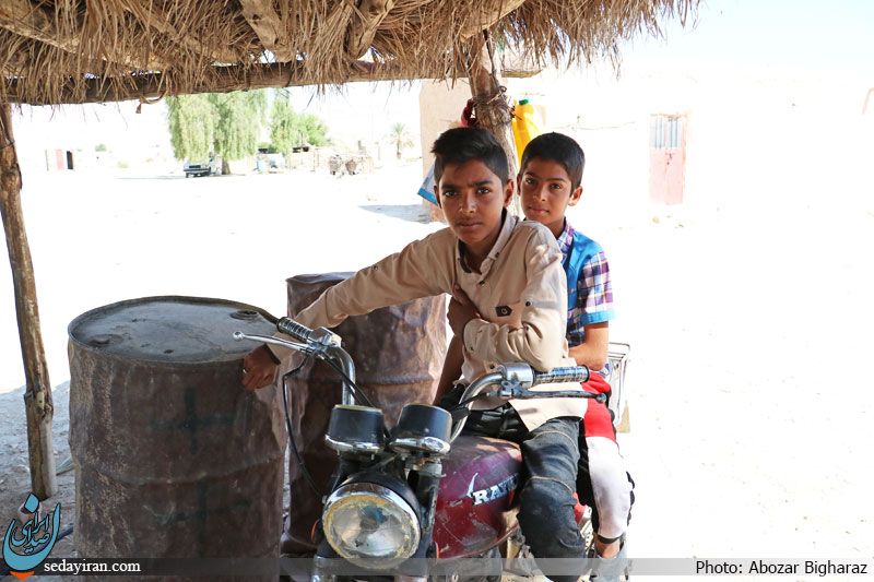 (تصاویر) تصاویر ثبت شده از زندگی روزمره ای روستای بلوچی