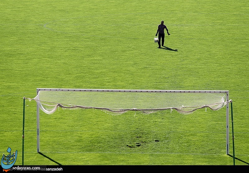 (تصاویر) آماده سازی ورزشگاه آزادی برای فینال لیگ قهرمانان باشگاه های آسیا