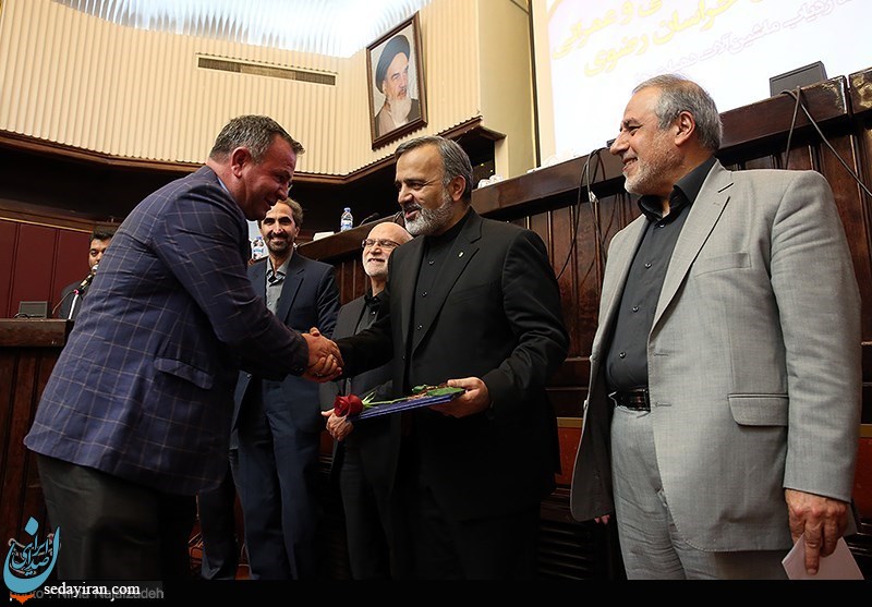 (تصاویر) مراسم توزیع ماشین آلات خدماتی و عمرانی - مشهد