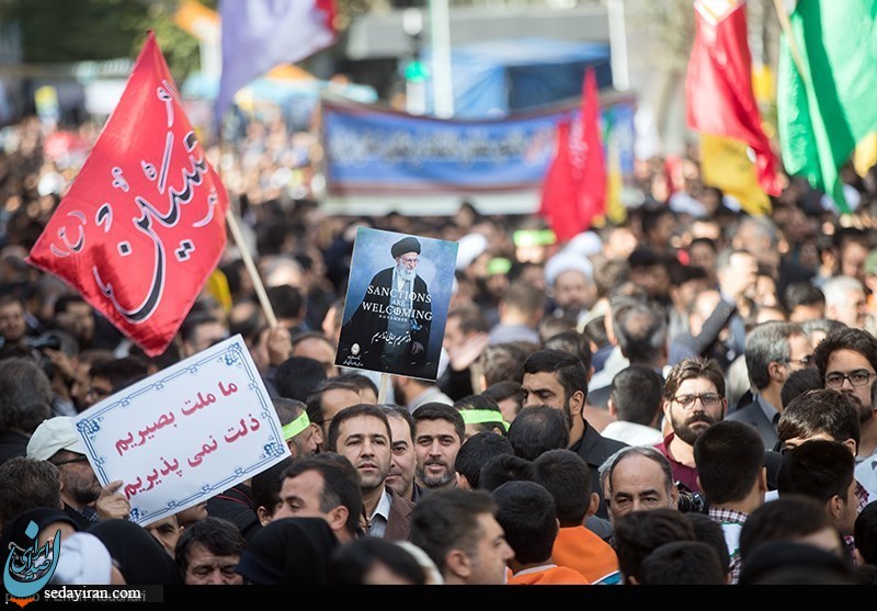 (تصاویر) راهپیمایی ۱۳ آبان - تهران