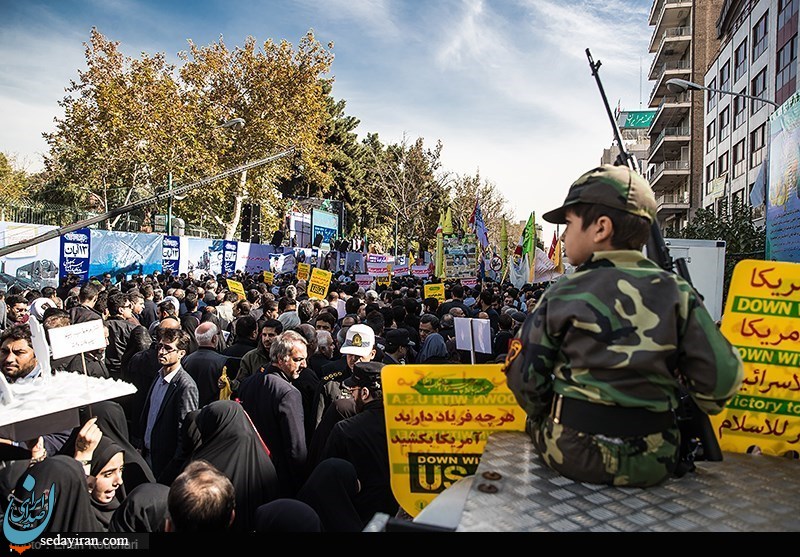 (تصاویر) راهپیمایی ۱۳ آبان - تهران