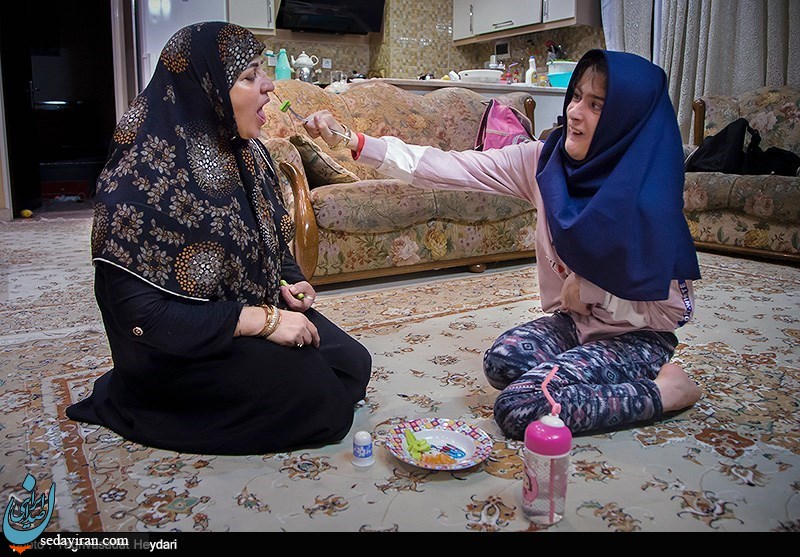 (تصاویر) مهر مادری - بمناسبت روز جهانی معلولان