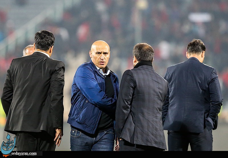 (تصاویر) دیدار فوتبال تیم‌های پرسپولیس و ذوب آهن
