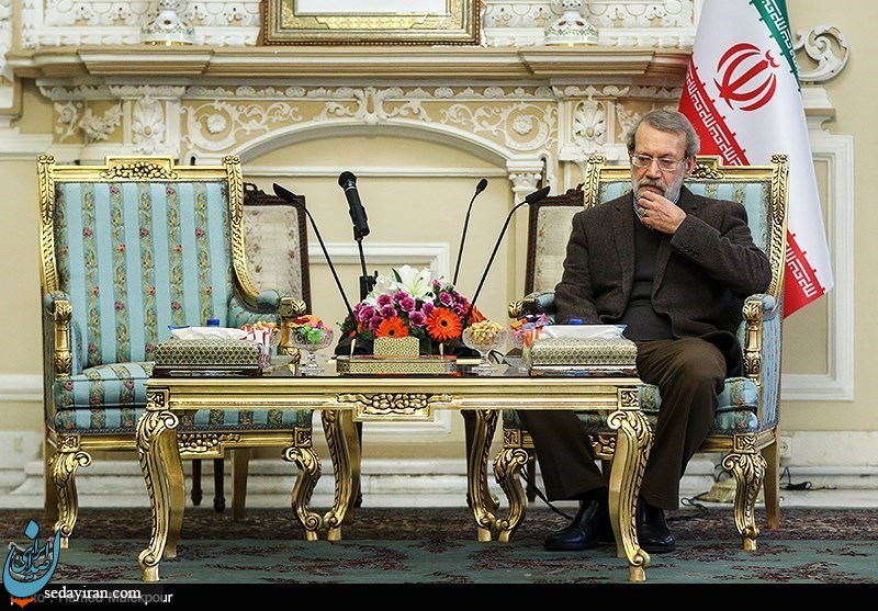 (تصاویر) دیدار نایب رئیس کنگره ملی چین با علی لاریجانی