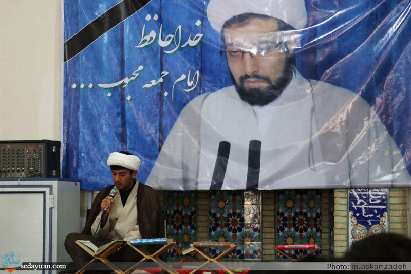 (تصاویر) مراسم ترحیم امام جمعه شهرستان خنج