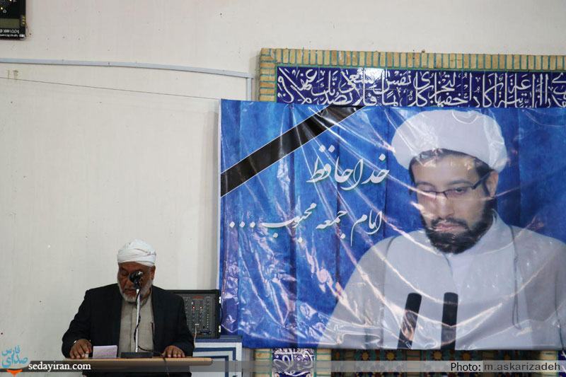 (تصاویر) مراسم ترحیم امام جمعه شهرستان خنج