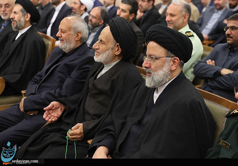 (تصاویر) دیدار دست‌اندرکاران کنگره شهدای استان خراسان جنوبی با رهبر معظم انقلاب