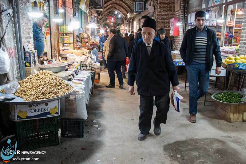 (تصاویر) رزق حلال پیرمرد چای فروش