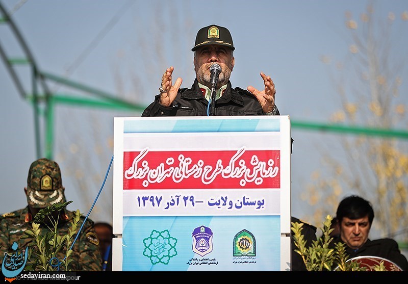 (تصاویر) رزمایش طرح زمستانی تهران بزرگ