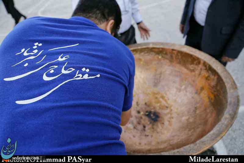 (تصاویر) نخستین جشنواره حلوا مسقطی لاری