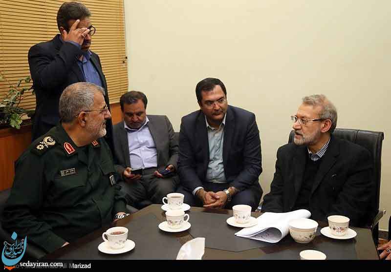 (تصاویر) بازدید رئیس مجلس شورای اسلامی از مناطق سیل زده لرستان