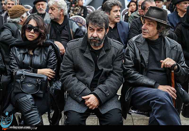 (تصاویر) مراسم تشییع پیکر زنده‌یاد جمشید مشایخی