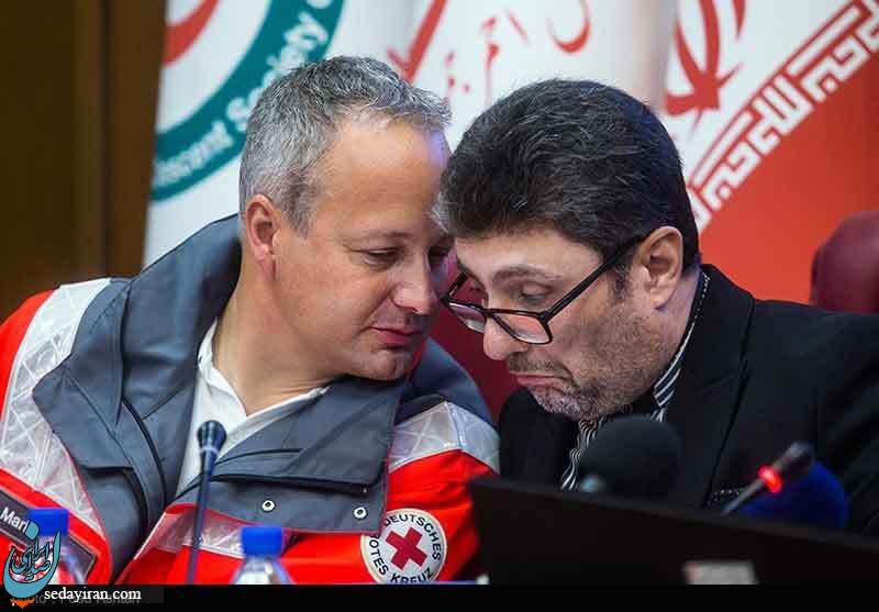 (تصاویر) تحویل محموله کمک های بشردوستانه آلمان به هلال احمر