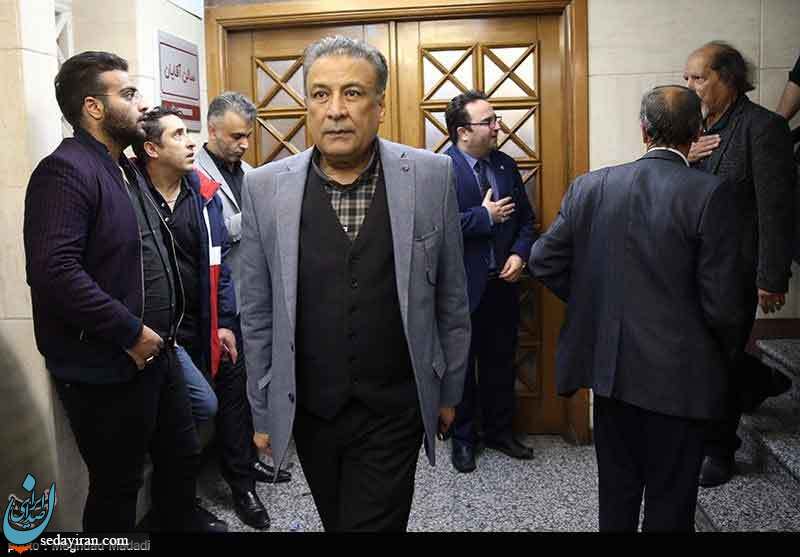 (تصاویر) مراسم ترحیم مرحوم جمشید مشایخی