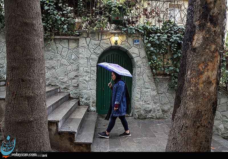 (تصاویر) باران بهاری در تهران