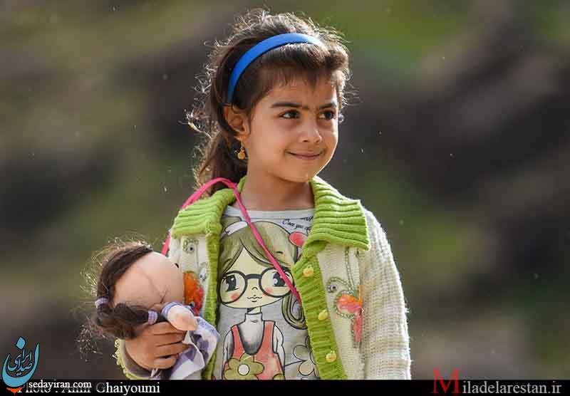 (تصاویر) حال و هوای بارانی آبشار اندیشه شهرستان لارستان