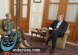 دیدار وزیر دفاع و پشتیبانی نیروهای مسلح با علی لاریجانی