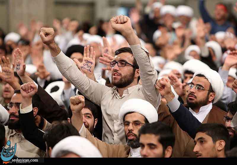 (تصاویر) دیدار طلاب حوزه‌های علمیه با مقام معظم رهبری