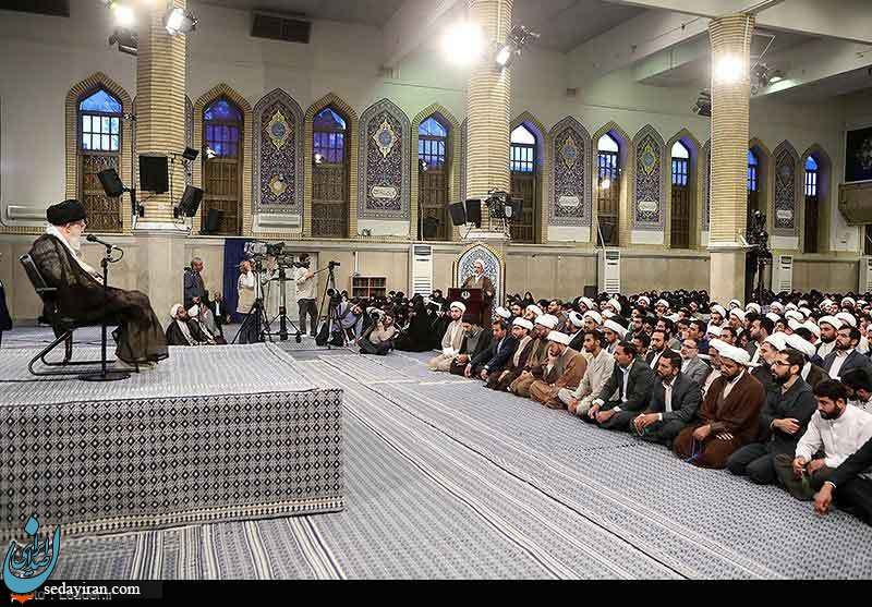 (تصاویر) دیدار طلاب حوزه‌های علمیه با مقام معظم رهبری