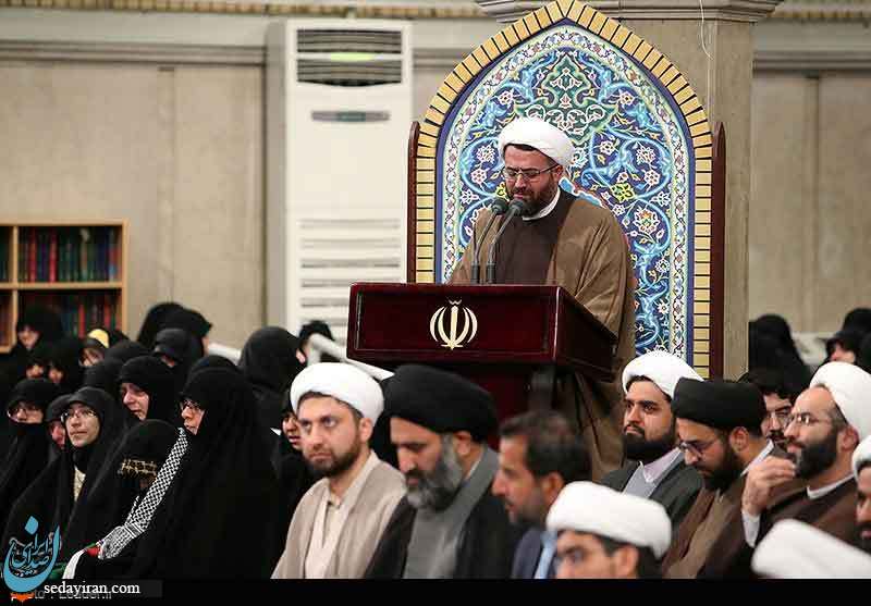 (تصاویر) دیدار طلاب حوزه‌های علمیه با مقام معظم رهبری