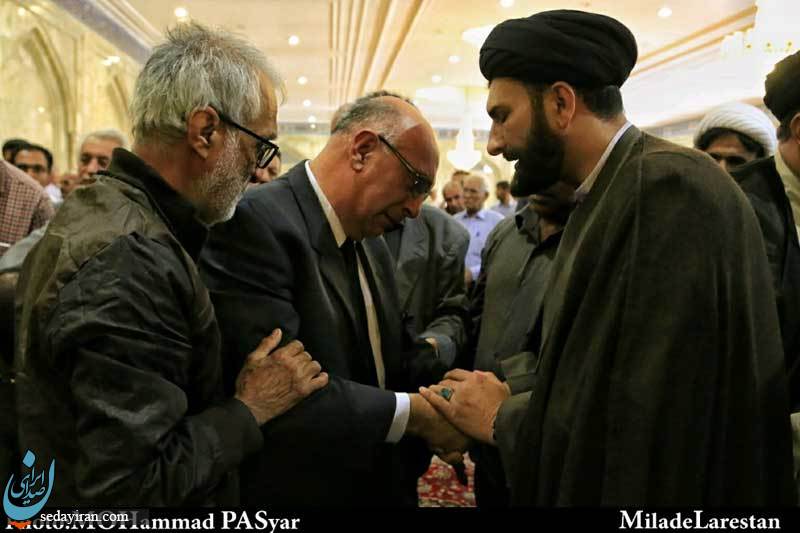 (تصاویر) تشییع پیکر مرحوم احمد اقتداری در گراش