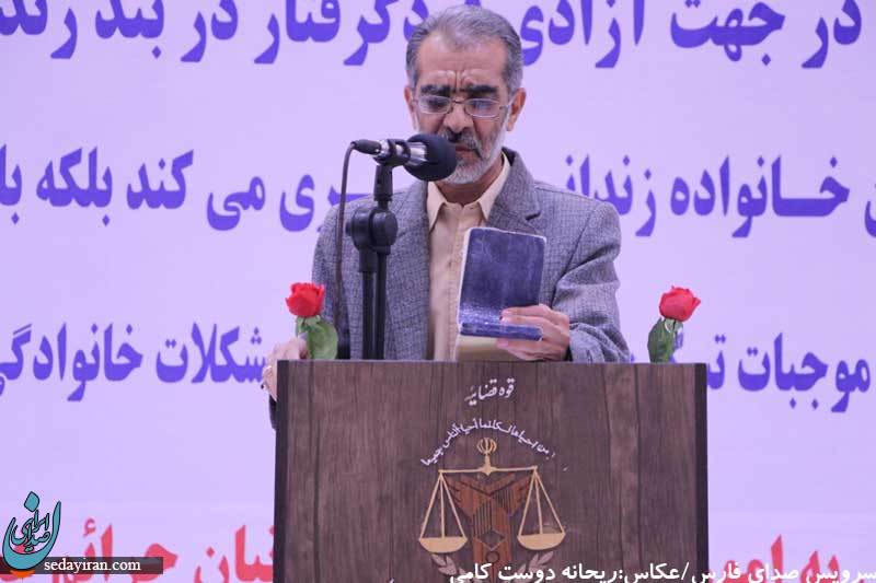 (تصاویر) جشن گلریزان زندانیان جرائم غیر عمد در شهرستان لارستان
