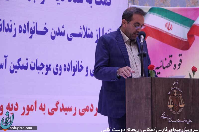 (تصاویر) جشن گلریزان زندانیان جرائم غیر عمد در شهرستان لارستان