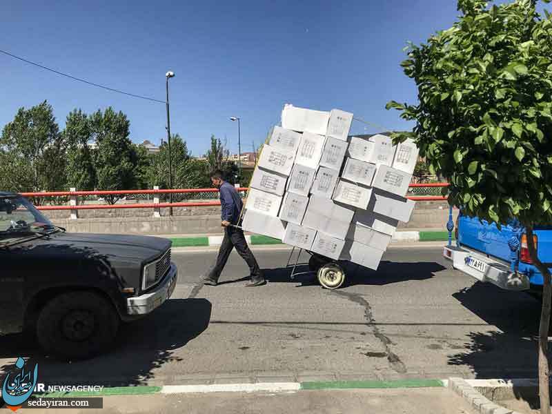 (تصاویر) حلاوت روزه داری در مشاغل سخت