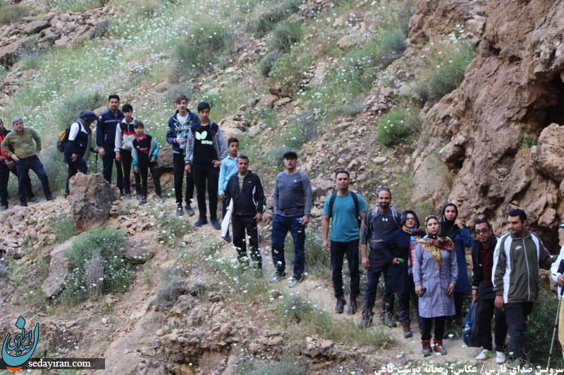 (تصاویر) برگزاری تور تفریحی ورزشی به آبشار بیدشهر اوز