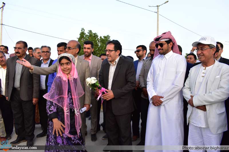 (تصاویر) آئین کلنگ زنی سه پروژه بخشداری مرکزی لارستان