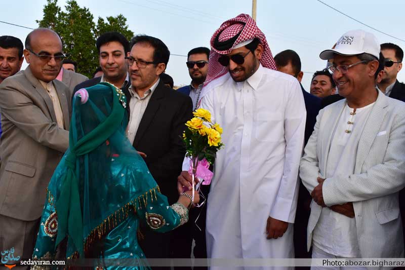 (تصاویر) آئین کلنگ زنی سه پروژه بخشداری مرکزی لارستان
