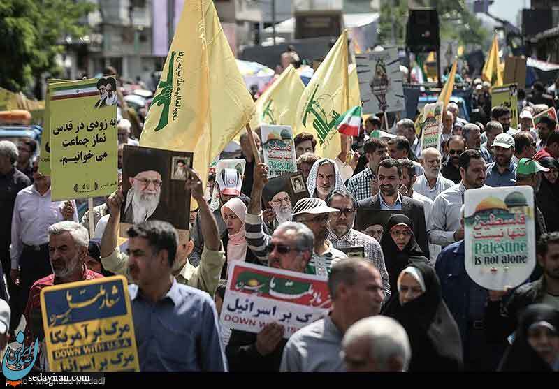 (تصاویر) مراسم راهپیمایی روز جهانی قدس در تهران