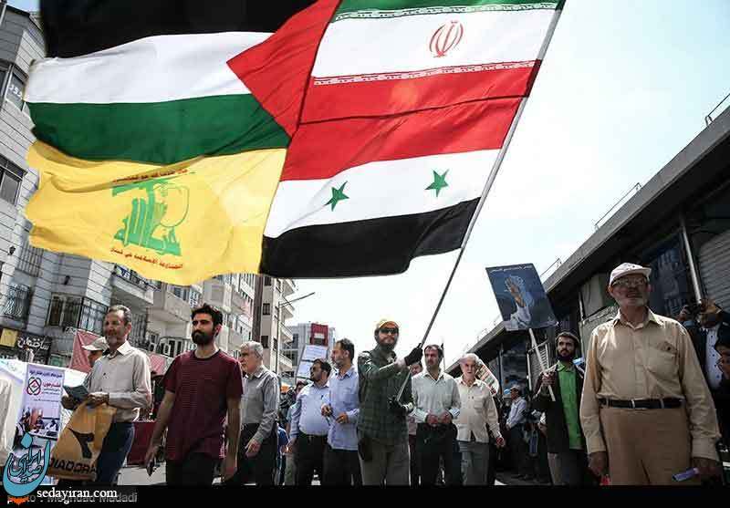 (تصاویر) مراسم راهپیمایی روز جهانی قدس در تهران