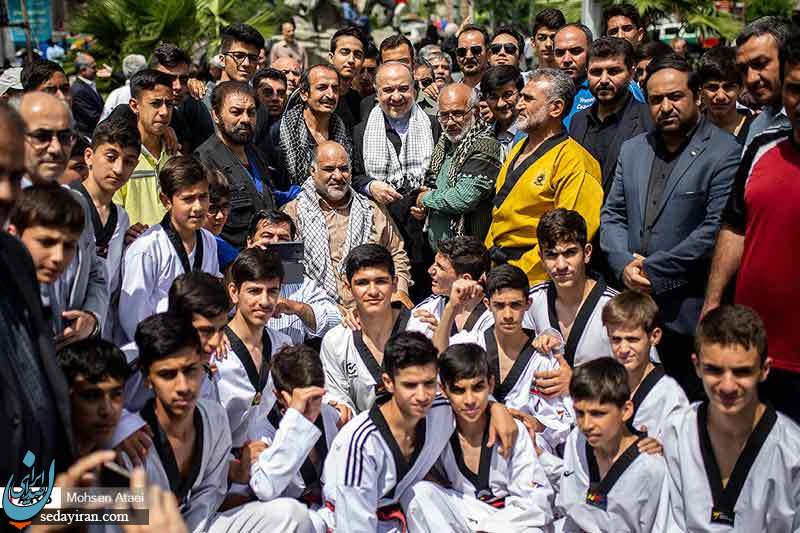 (تصاویر) حضور شخصیت‎ها در راهپیمایی روز جهانی قدس ۹۸