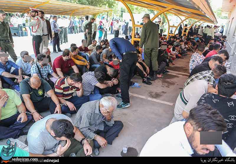 (تصاویر) طرح سراسری برخورد با اراذل و اوباش